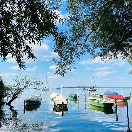 Schlafen Im Atelier - Einzigartiges Gaestezimmer Am Ammersee * 阿默湖畔雄多夫